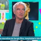 Raymond Domenech ose critiquer la femme de Sergio Rico, entre la vie et la mort, l'animateur le recadre en direct