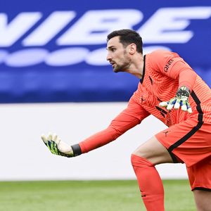 Sergio Rico (PSG) lors du match de championnat de Ligue 1 Uber Eats opposant le Paris-Saint-Germain (PSG) à L'AS Saint-Etienne (ASSE), le 17 avril 2021. Le PSG a gagné 3-2. © Jean-Baptiste Autissier /Panoramic/Bestimage