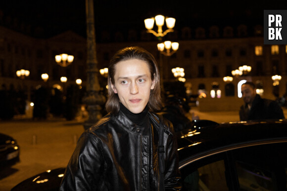 Percy Hynes White strolling Place Vendome in Paris, France on January 20, 2023 . Photo by ABACAPRESS.COM 