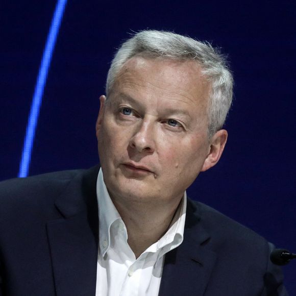 Bruno Le Maire, ministre de l'Économie, des Finances et de la Souveraineté industrielle - Conseil national de Renaissance, à Paris, le 15 avril 2023. © Stéphane Lemouton/Bestimage