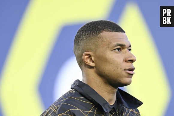 Kylian Mbappe during the Ligue 1 football (soccer) match between AJ Auxerre (AJA) and Paris Saint Germain (PSG) on May 21, 2023 at Stade Abbe Deschamps in Auxerre, France. Photo by Victor Joly/ABACAPRESS.COM 