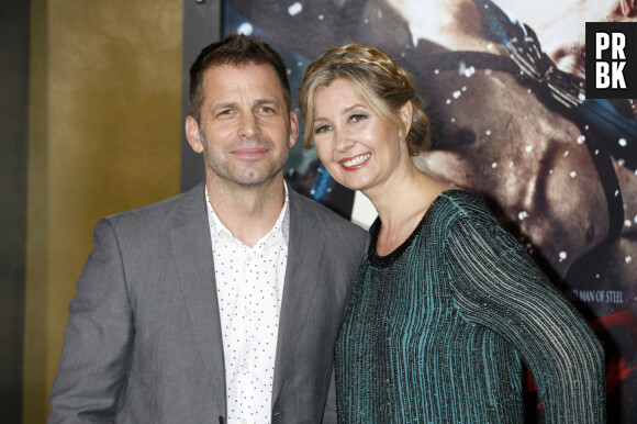 Zack Snyder et sa femme Deborah Snyder - Première du film "300 : La naissance d'un Empire" (300 : Rise of an Empire) à Los Angeles, le 4 mars 2014.