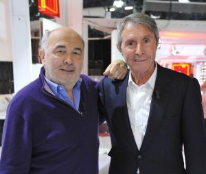 Gerard Jugnot, Francis Veber - Enregistrement de l' emission "Vivement Dimanche" a Paris le 16 Janvier 2013.