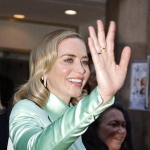 Emily Blunt - Arrivées sur le tapis rouge de l'avant première mondiale du film "Oppenheimer" au Grand Rex à Paris le 11 juillet 2023. © Denis Guignebourg/Bestimage 