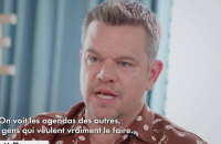Matt Damon perturbé en pleine interview par... Emmanuel Macron
