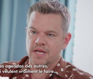 Matt Damon perturbé en pleine interview par... Emmanuel Macron
