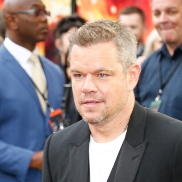 BGUK_2685506 - London, UNITED KINGDOM - Celebrities attend the UK Premiere of 'Oppenheimer' held at Odeon Luxe, Leicester Square, London Pictured: Matt Damon