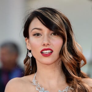 Delphine Wespiser sur le tapis rouge du film "About Endlessness" lors du 76ème festival international du film de Venise, la Mostra, le 3 septembre 2019.