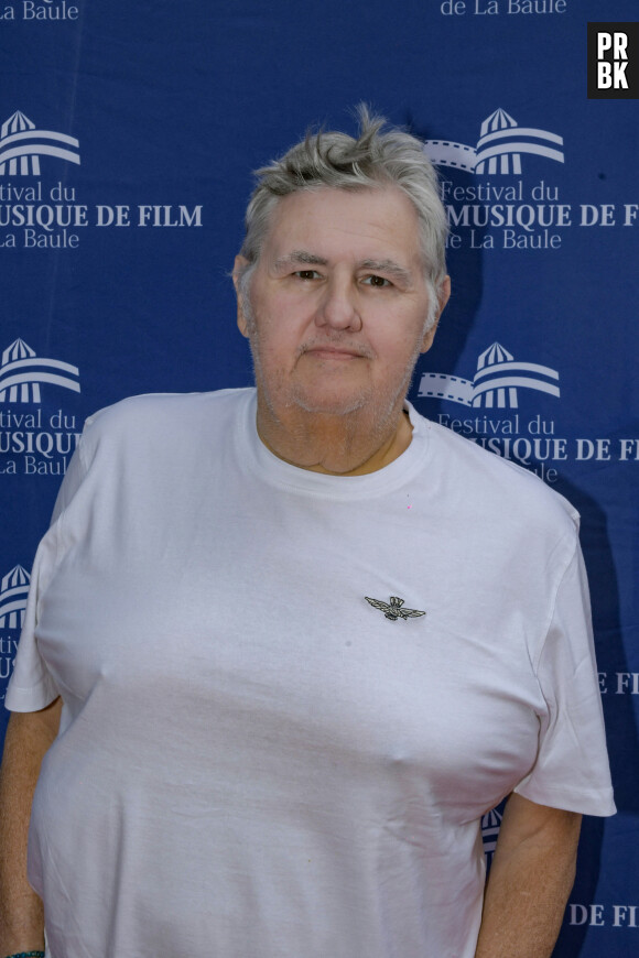 Pierre Ménès - Arrivée du jury au festival Cinéma & Musique de Film à La Baule le 28 juin 2023. © Rachid Bellak / Bestimage  Arrival of the jury at the Film & Music Festival in La Baule on june 28th 2023 