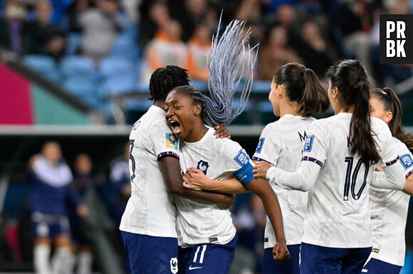 On connaît le montant des salaires des joueuses de l'Equipe de France (et ça va t'étonner, ou pas)
Match de la Coupe du Monde Féminine FIFA 2023 "France - Panama (6 - 3)" à Sydney, le 2 août 2023. Les Bleues se qualifient pour les huitièmes de finale de la compétition. © SPP / Panoramic / Bestimage 