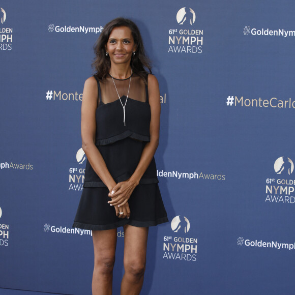 Karine le Marchand - Cérémonie de clôture du 61ème Festival de Télévision de Monte Carlo le 21 juin 2022. © Denis Guignebourg/Bestimage