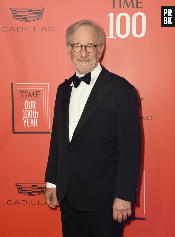 Steven Spielberg au photocall du gala "2023 Time 100" à New York, le 26 avril 2023.