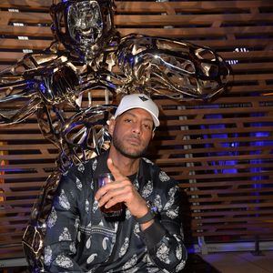 Booba - People à la soirée "Hublot loves Art" par la marque Hublot à la Fondation Louis Vuitton à Paris. Le 16 décembre 2019 © Veeren / Bestimage