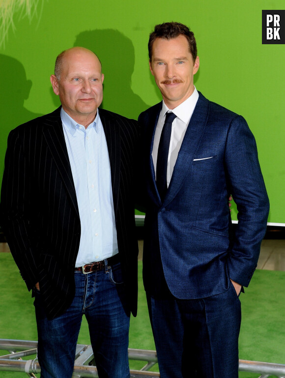 Benedict Cumberbatch et Chris Meledetri à la première de The Grinch à New York, le 3 novembre 2018  People attend Dr. Seuss' "The Grinch" world premiere at Alice Tully Hall. "The Grinch" hits the big screens everywhere on November 9th. 3rd november 2018 