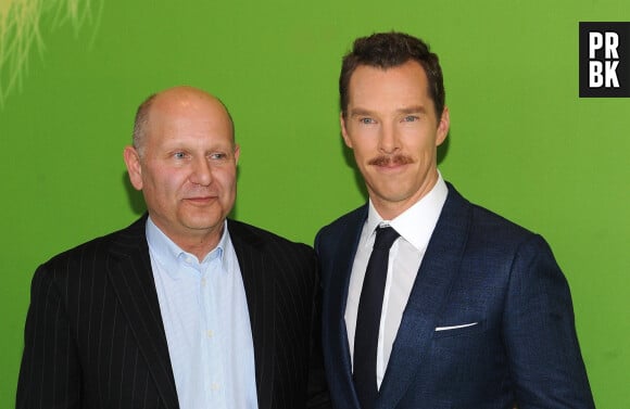 Benedict Cumberbatch et Chris Meledetri à la première de The Grinch à New York, le 3 novembre 2018  People attend Dr. Seuss' "The Grinch" world premiere at Alice Tully Hall. "The Grinch" hits the big screens everywhere on November 9th. 3rd november 2018 