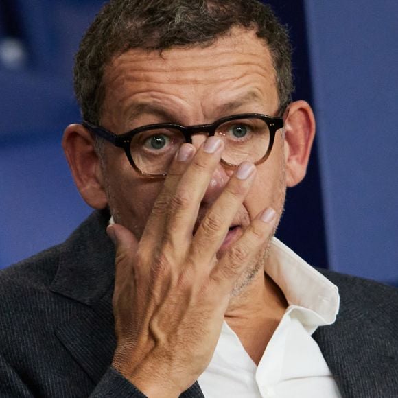 Dany Boon - People dans les tribunes du match de Ligue des champions entre le PSG et le Borussia Dortmund (2-0) au Parc des Princes à Paris le 19 septembre 2023. © Cyril Moreau/Bestimage