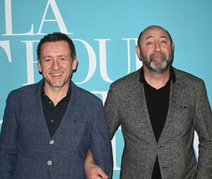 Dany Boon et Kad Merad - Avant-première du film "La Vie pour de vrai" au cinéma Pathé Wepler à Paris le 18 avril 2023. © Coadic Guirec/Bestimage