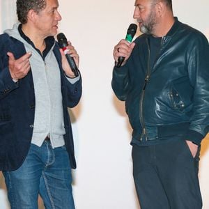 Kad Merad et Dany Boon à la première du film "La Vie pour de vrai" à Lille, France, le 1er avril 2023. © Stéphane Vansteenkiste/Bestimage