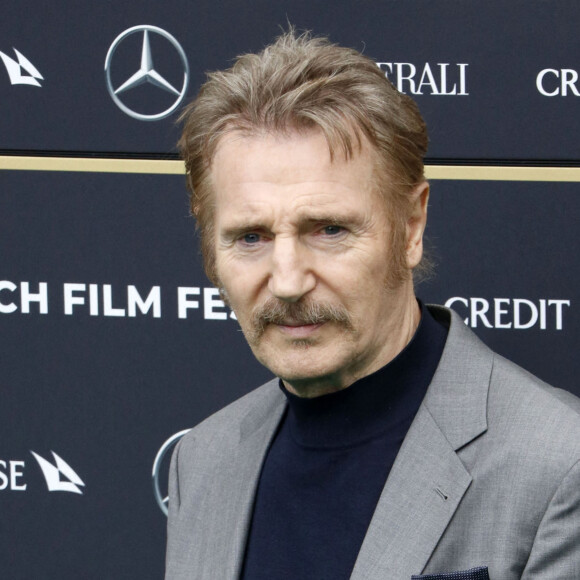 Liam Neeson à la première du film "Marlowe" lors du Festival du Film de Zurich 2022, le 25 septembre 2022.  Celebrities at the premiere of the film "Marlowe" during the Zurich Film Festival 2022, September 25th, 2022. 