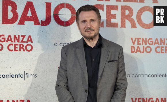Liam Neeson - Avant-première du film "Sang froid" ("Venganza bajo cero") à Madrid, le 15 juillet 2019.  Photocall of premiere film Venganza bajo cero in Madrid on Monday , 15 July 2019. 