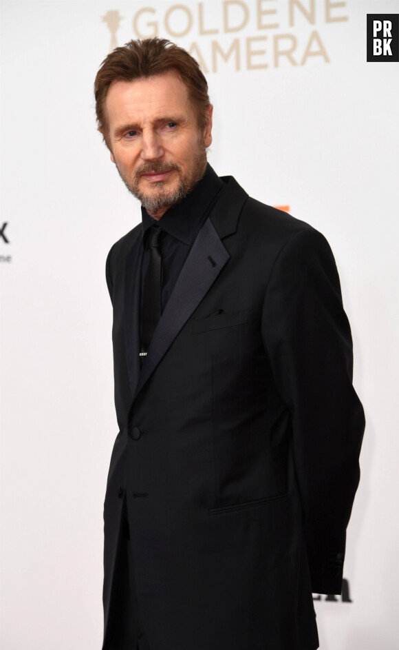 Liam Neeson à la soirée de remise du prix de la Camera d'Or à Hambourg le 22 février 2018.  Celebrities attend the 2018 Golden Camera Awards in Hamburg. 