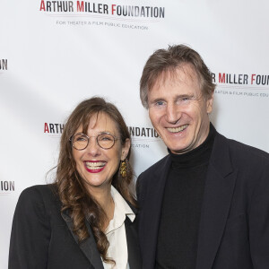 Rebecca Miller et Liam Neeson - People à la soirée de gala "2018 Arthur Miller Foundation Honors" à New York. Le 22 octobre 2018  2018 Arthur Miller Foundation Honors Gala at City Winery. On october 22nd 2018 