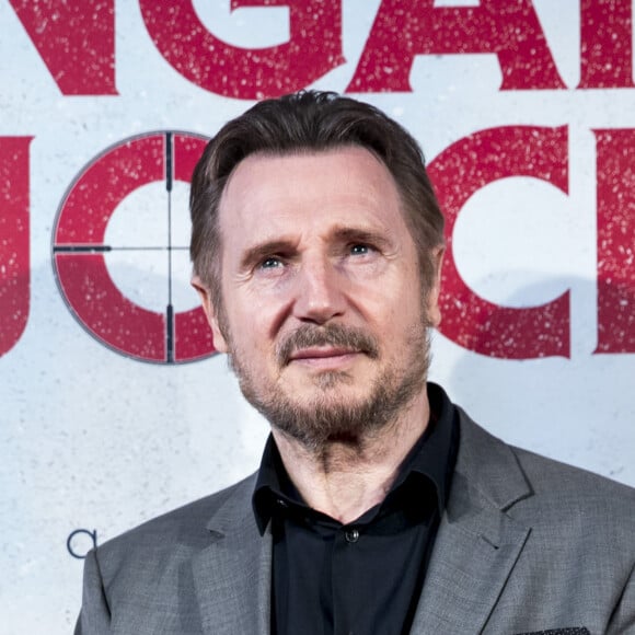 Liam Neeson - Avant-première du film "Sang froid" ("Venganza bajo cero") à Madrid, le 15 juillet 2019.  Photocall of premiere film Venganza bajo cero in Madrid on Monday , 15 July 2019. 