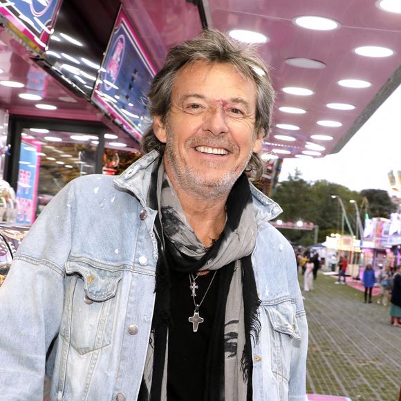 Semi-exclusif - Jean-Luc Reichmann lors de l'ouverture de la Fête à Neuneu 2023, la fête foraine du bois de boulogne célèbre ses 40 ans, à Paris, France, le 1er septembre 2023. © Cédric Perrin/Bestimage