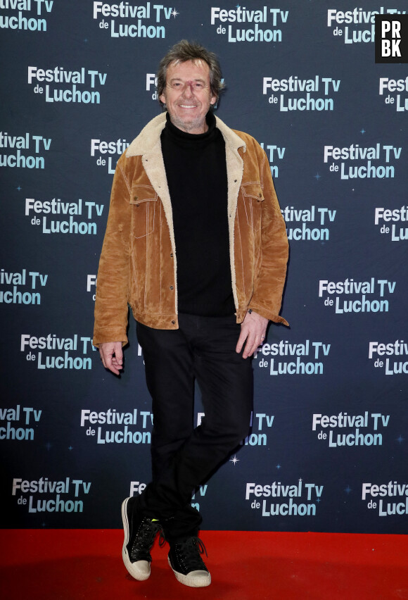 Jean-Luc Reichmann, président du jury jeunesse - Les membres des jurys à la soirée d'inauguration de la 25ème Edition du Festival TV de Luchon. Le 1er février 2023 © Patrick Bernard / Bestimage