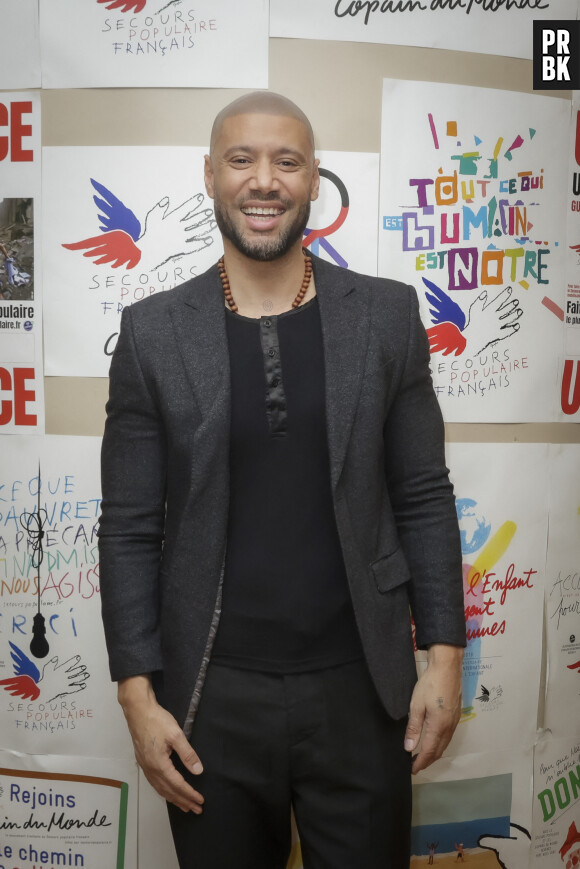 Xavier Delarue lors du tirage au sort de l'opération Don'Actions au Secours Populaire à Paris le 24 mars 2023. © Jack Tribeca / Bestimage