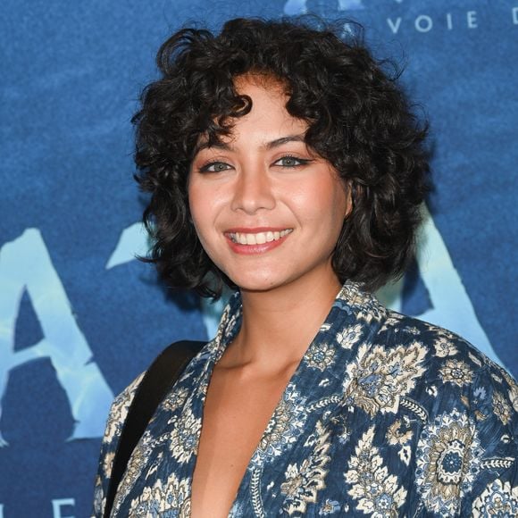 Vaimalama Chaves (Miss France 2019) à la première du film "Avatar: La Voie de l'Eau" au cinéma Le Grand Rex à Paris, le 13 décembre 2022. © Guirec Coadic/Bestimage