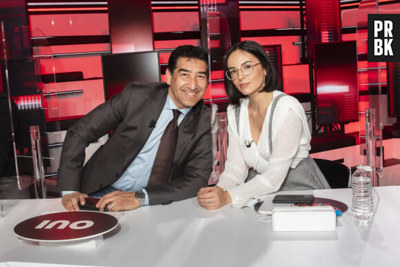 Exclusif - Karim Zeribi et Agathe Auproux - Enregistrement de l'émission "Balance Ton Post (BTP)", présentée par C.Hanouna et diffusée en direct le 4 février sur C8 © Jack Tribeca / Bestimage