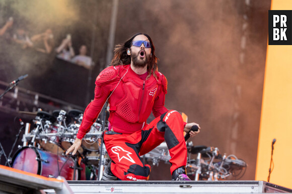 Jared Leto of Thirty Seconds to Mars during the ACL Music Festival in Austin, Texas, United Stades, on October 7, 2023. © Daniel DeSlover/ZUMA Press/Bestimage
