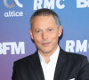 Marc-Olivier Fogiel lors de la conférence de presse de rentrée BFM TV. - RMC du groupe Altice France à Paris, France, le 31 août 2023. © Coadic Guirec/Bestimage