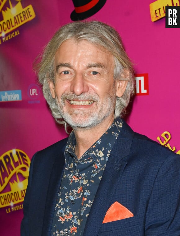 Gilles Verdez - Générale de la comédie musicale "Charlie et la chocolaterie" au Théâtre du Gymnase à Paris. Le 5 novembre 2021 © Coadic Guirec / Bestimage