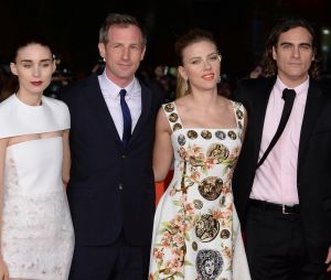 Rooney Mara, Spike Jonze, Scarlett Johansson, Joaquin Phoenix - Tapis rouge du film "Her" lors du 8eme festival international du film de Rome, le 10 Novembre 2013.
