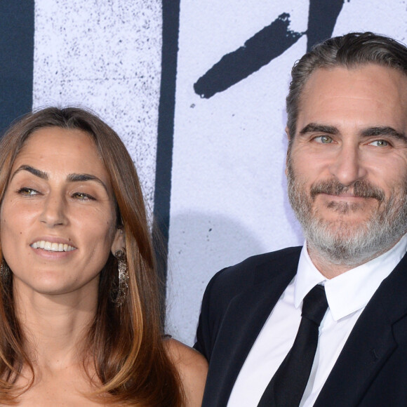 Summer Phoenix et son frère Joaquin Phoenix à la première de Joker au théâtre TCL Chinese à Los Angeles, le 28 septembre 2019