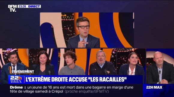 "Dire ça, c'est absolument scandaleux !" : vif accrochage sur BFMTV après la mort de Thomas à Crépol dans la Drôme