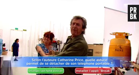 Zette dévoile son visage dans l'émission du mercredi 22 novembre 2023 des 12 coups de Midi sur TF1
