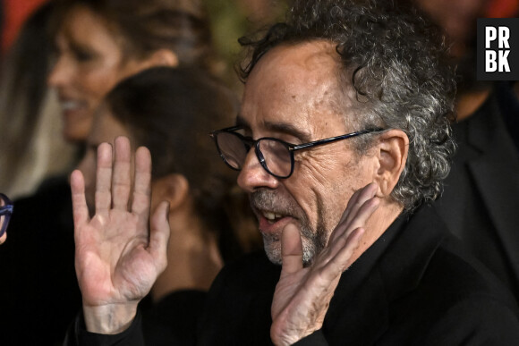 Film director Tim Burton attends the red carpet for the film 'Diabolik chi sei' during the 18th Rome Film Festival at Auditorium Parco Della Musica on October 19th, 2023 in Rome, Italy. © Inside / Panoramic / Bestimage 
