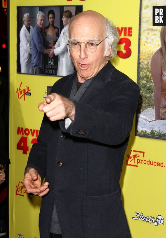 Larry David - Premiere du film "Movie 43" au theatre "Grauman Chinese" a Hollywood, le 23 janvier 2013.  MOVIE 43 Premiere held at The Grauman's Chinese Theatre in Hollywood, California on January 23rd, 2013. 
