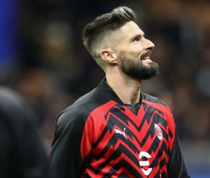 November 28, 2023, Milan, Lombardy, Italy: OLIVIER GIROUD 9 of AC Milan in the UEFA Champions League Group Stage game between AC Milan and Borussia Dortmund on Tuesday November 28th 2023 at Stadio San Siro, Italy (Credit Image: © Mickael Chavet/ZUMA Press Wire) 