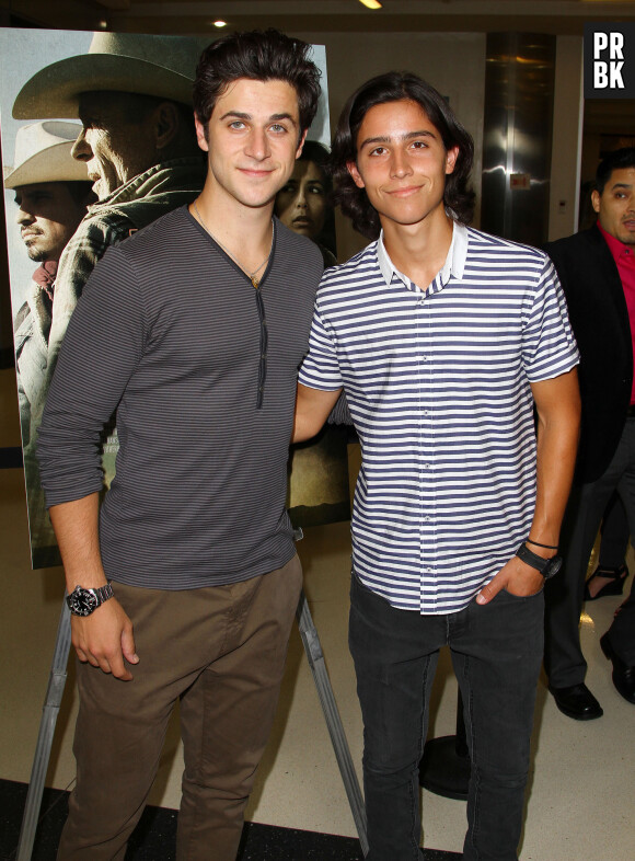 David Henrie - Avant-première du film "Frontera" à Los Angeles, le 21 août 2014.  Celebrities at the Los Angeles screening of 'Frontera' at the Landmark Theatre in Los Angles, California on August 21, 2014. 
