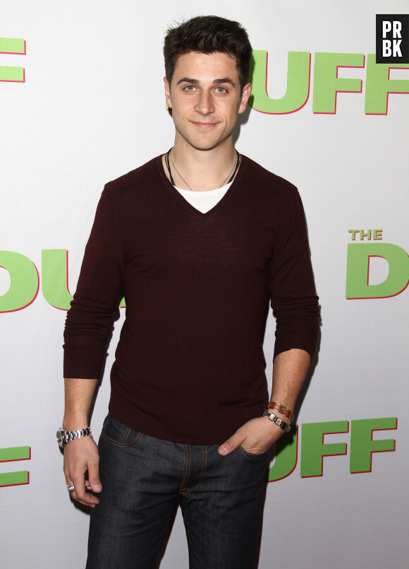 David Henrie - Avant-première du film "The Duff" à Hollywood, le 12 février 2015.  The Duff Los Angeles Fan Screening held at the The TCL Chinese 6 Theatre in Hollywood, California on February 12th , 2015. 