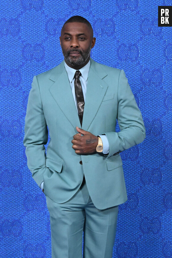 Idris Elba - Photocall du défilé Gucci lors de la Fashion Week Homme automne-hiver 2023/24 de Milan, Italie, le 13 janvier 2023. © SGP/Bestimage