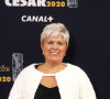 Mimie Mathy - Tournage de la série « Dix Pour Cent » lors de la 45ème cérémonie des César à la salle Pleyel à Paris, le 28 février 2020. © Dominique Jacovides/Olivier Borde/Bestimage 