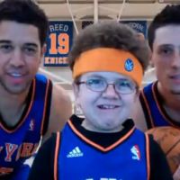 Keenan Cahill ... sa nouvelle vidéo avec les basketteurs des NY Knicks