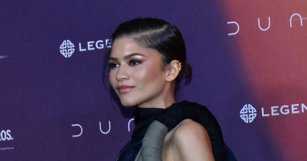 Zendaya à l'avant-première de Dune 2 à Mexico. (Credit Image: © Carlos