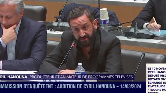 Cyril Hanouna auditionné à l'Assemblée : il justifie son violent clash avec Louis Boyard et se fait recadrer