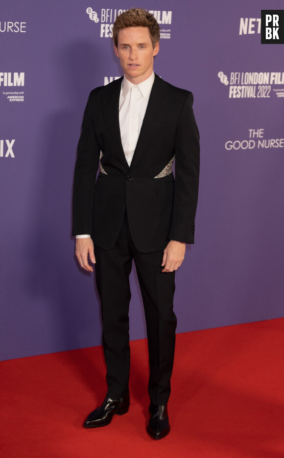 Eddie Redmayne présente "The Good Nurse" au Festival International du Film de Londres (BFI), le 10 octobre 2022.